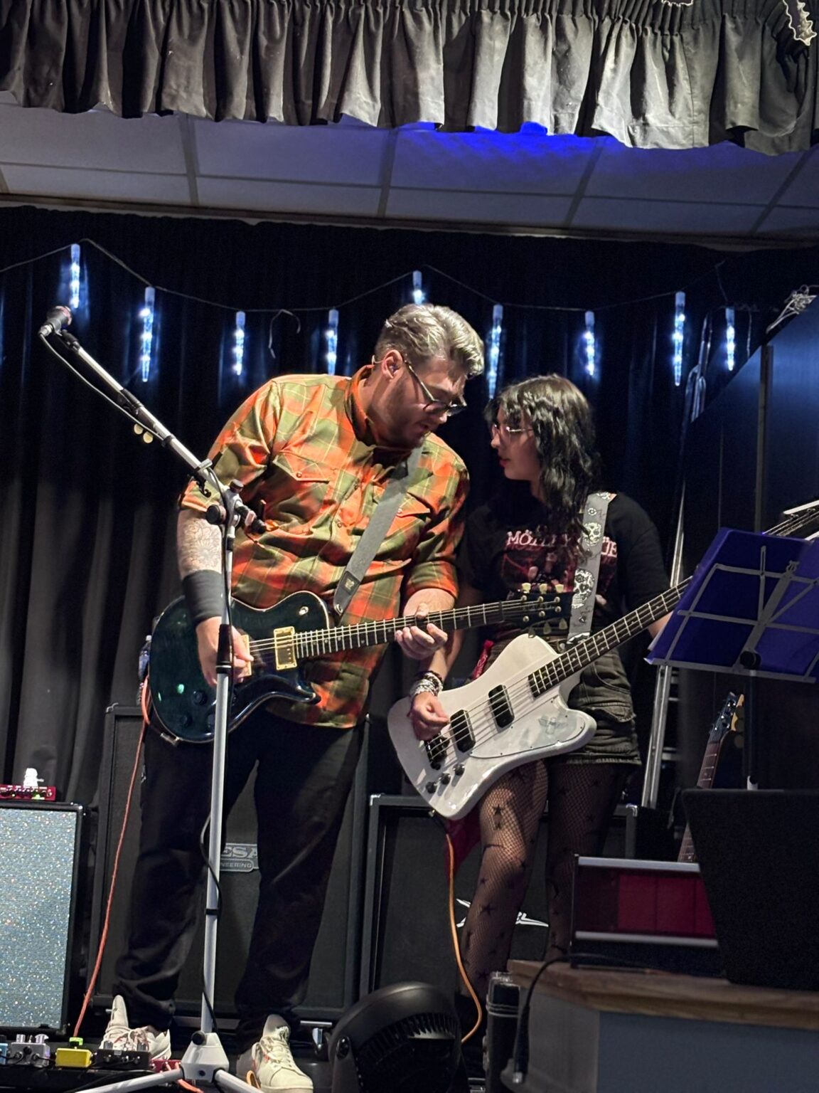 Shortfall playing live